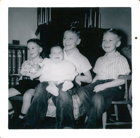 19481100 Ron, Marge, Chuck, & Bill